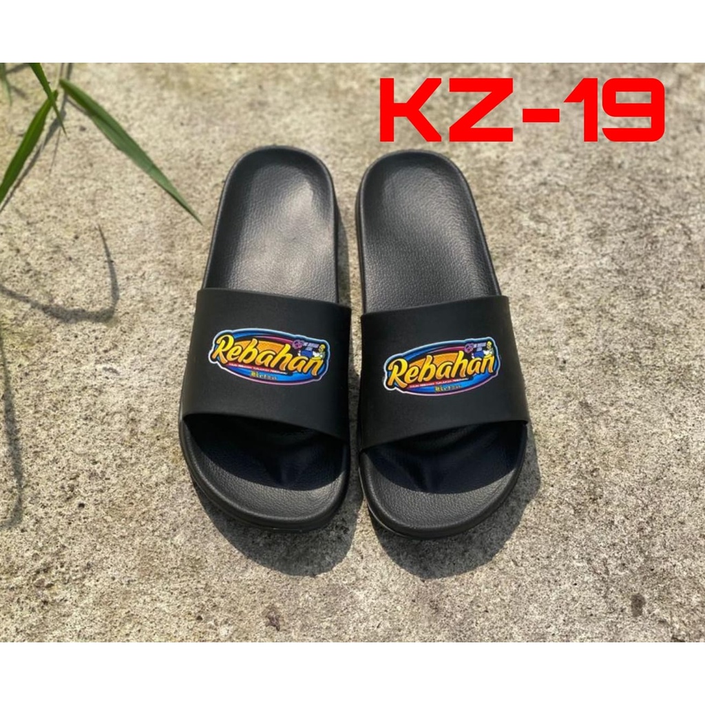 Sandal selop bahan karet Design Simple sandal slop ketzo max original slip on ( KZ16-KZ22 )