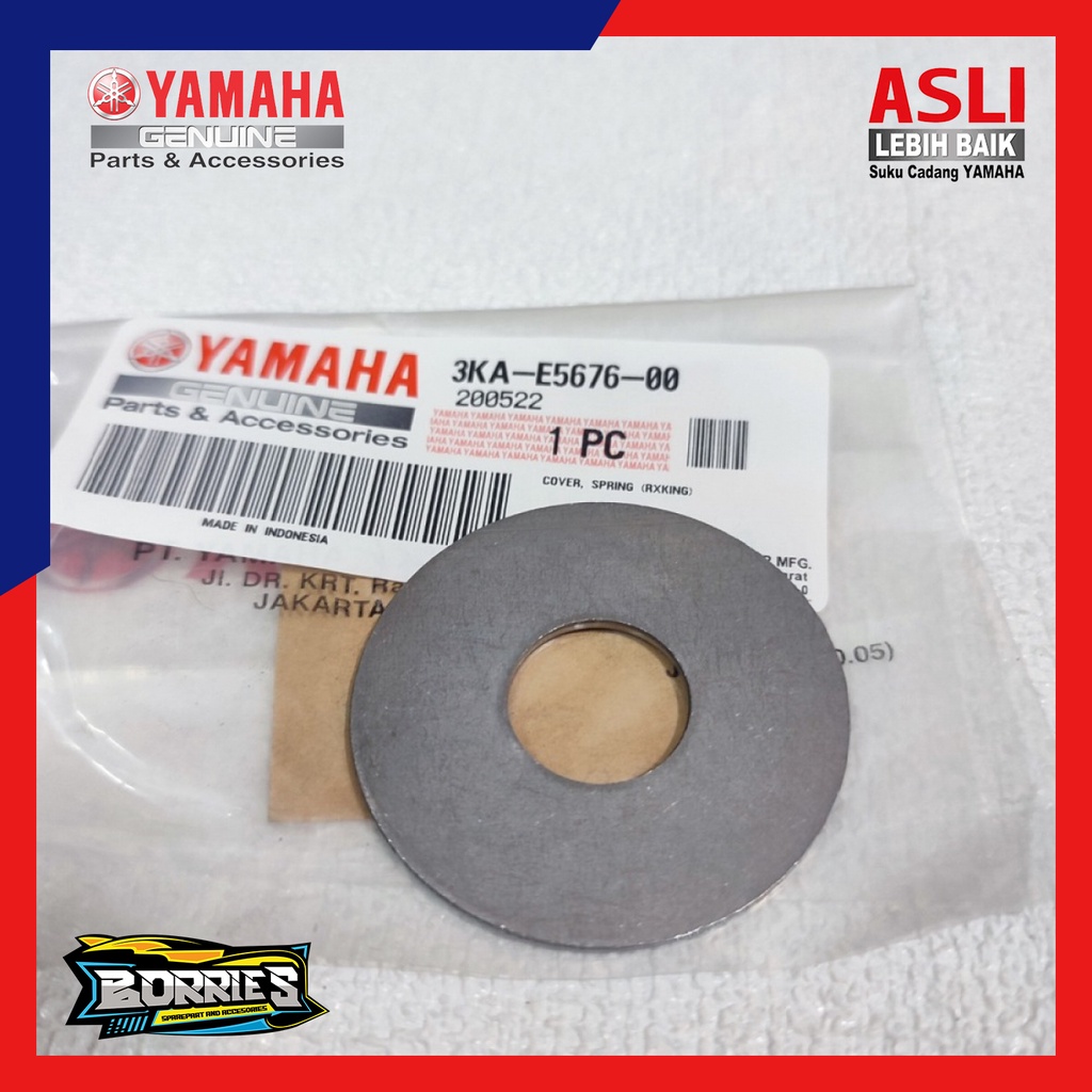 COVER SPRING RING PLAT TUTUP PER SELAH ATAU SELAHAN RX KING RXS YT115 ASLI ORI ORIGINAL YAMAHA YGP 3