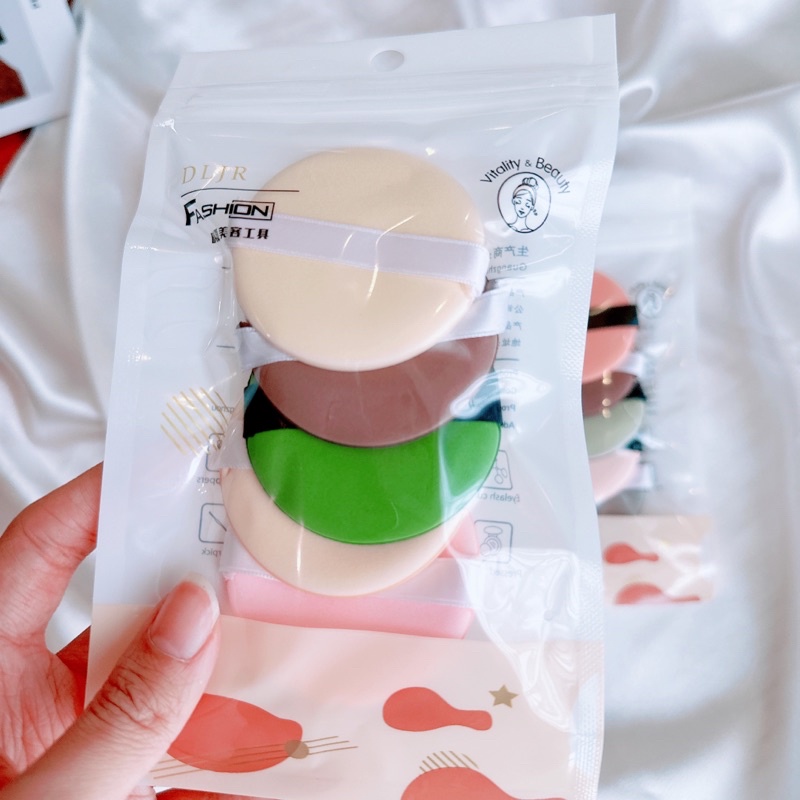 [009] SPONS BEDAK ISI 5, SPONS CUSHION ISI 5, SPONGE MAKEUP ISI 5