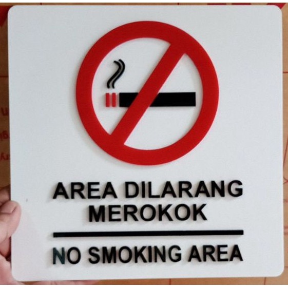 Area Dilarang Merokok Signage