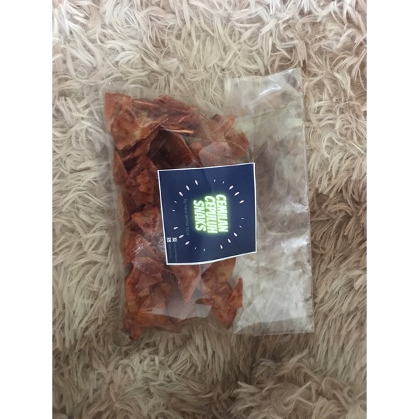 

keripik pedas 1 kg