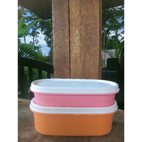 tempat makan bestie MM OVAL 500ml Tupperware 2pcs