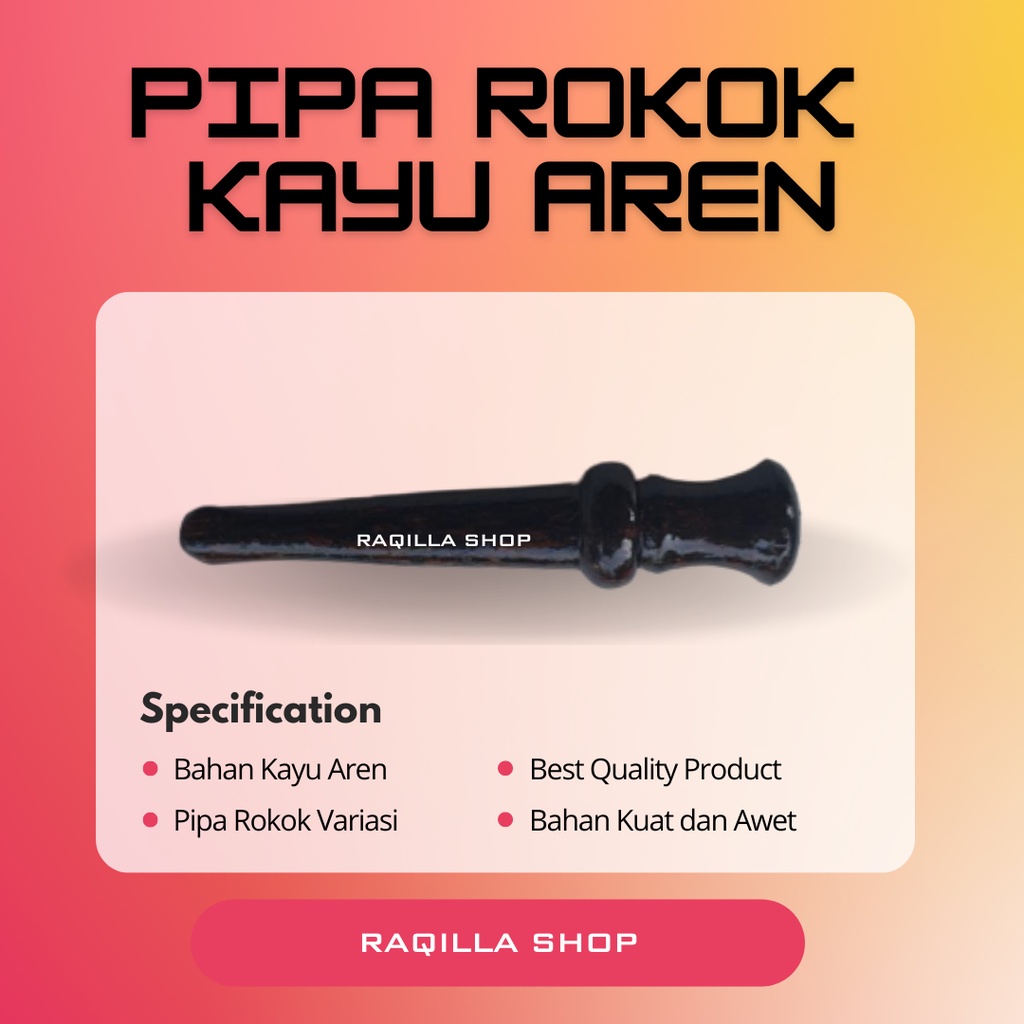 Once Pipa Rokok Kayu Aren