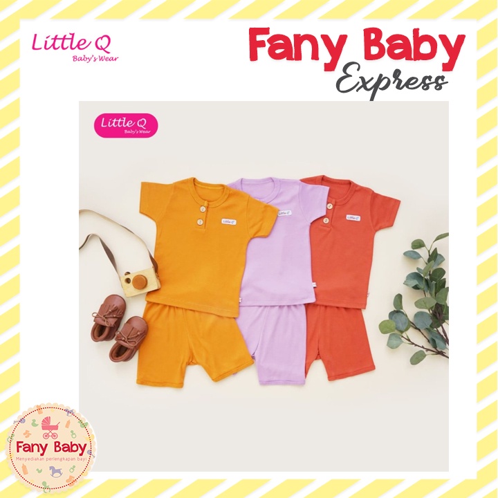 LITTLE QUEEN SETELAN KAOS OBLONG PENDEK &amp; CELANA / RANDOM