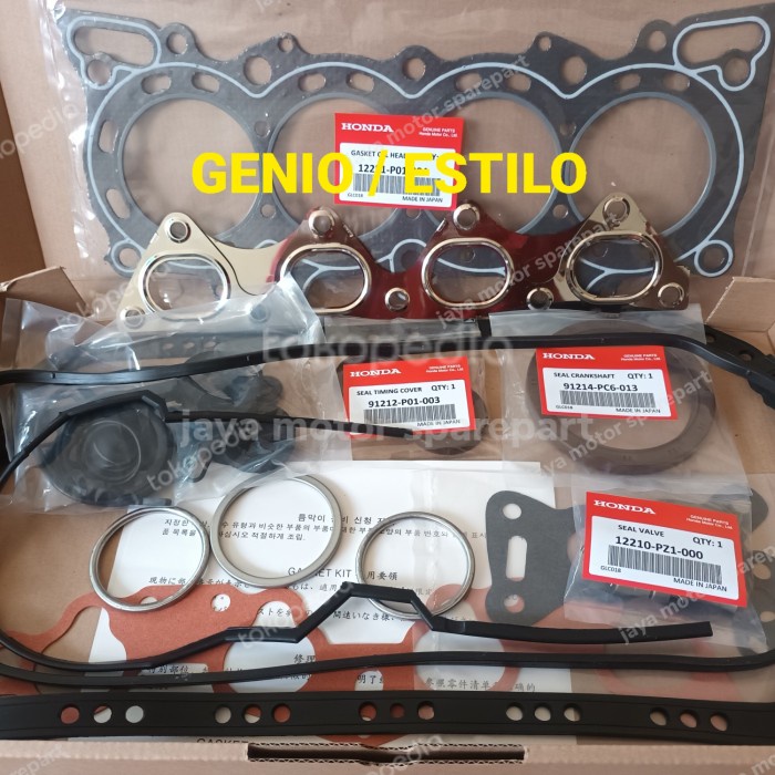 Part Mobil Packing Full Set Honda Paking Set Civic Genio, Estilo Tahun 1992-1995