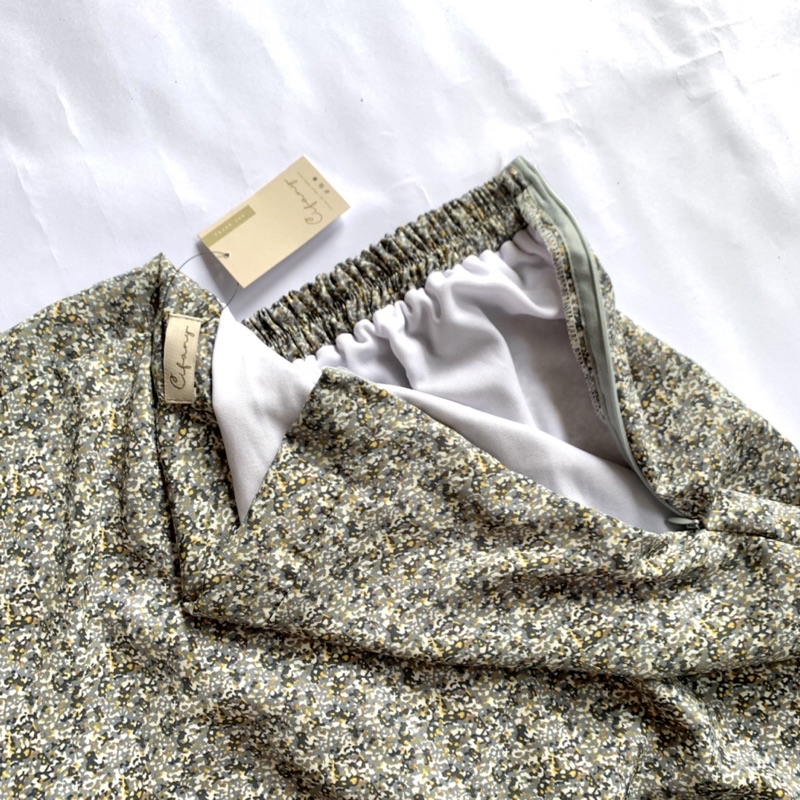 Cifay - BIG SIZE Floral Skirt | Rok Korea | Rok Bunga | Rok vintage