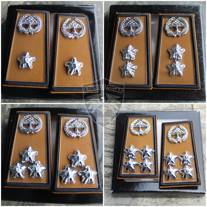 Pangkat pns Lampung pns Bengkulu dasar akrilik / dasar Kain 3A 3B 3C 3D