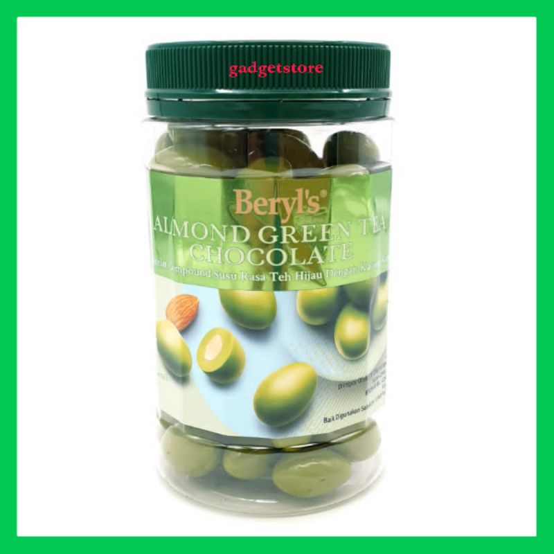 

Coklat Beryls Almond with Green Tea 410g