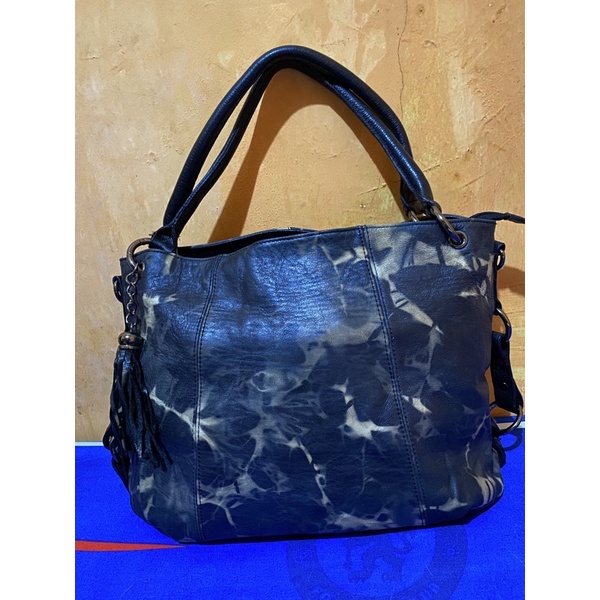 preloved tas hobo brand lasposa kulit gajah asli