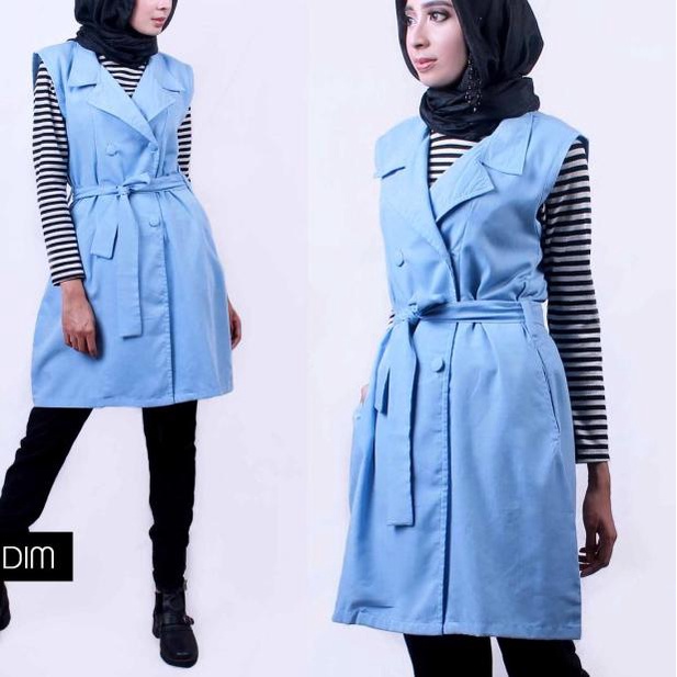 vest/coat model Kimono denim