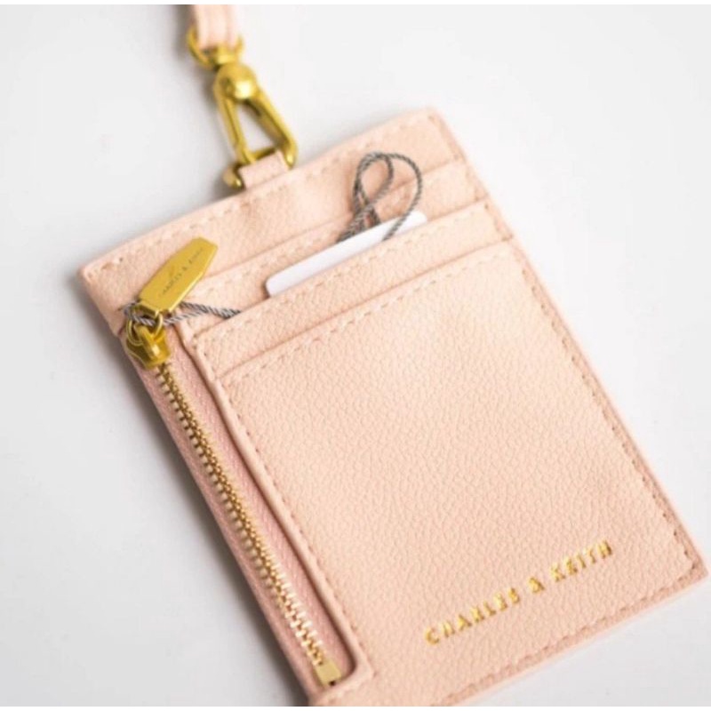 

CharlesKeith Zip Lanyard Name Tag Wallet