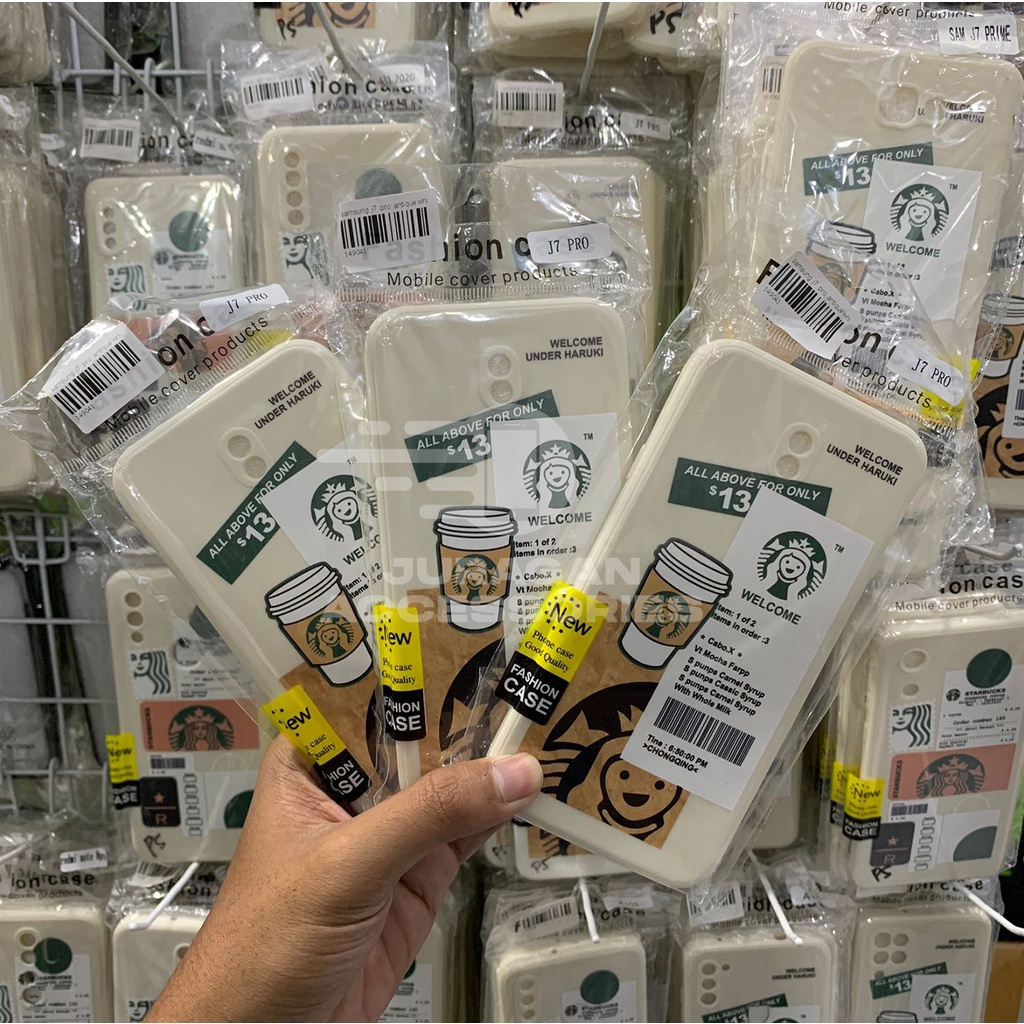 CASE MOTIF STARBUCKS STARBAK STARBUK KEKINIAN SAMSUNG J7/J7 2016/J7 2017/J7 PRIME/J7 PLUS/J7 PRO/J7 