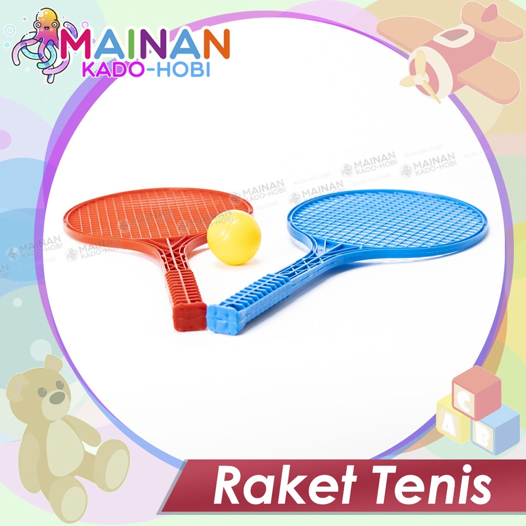 MAINAN ANAK TENNIS BALL RAKET TENIS