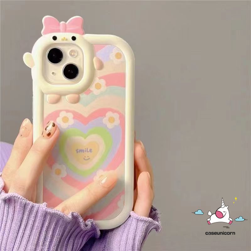 Soft Case Desain Pita 3D Untuk iPhone 11 7 8 6 6s 14 Plus 13 12 11 14 Pro Max XR 7Plus X XS Max SE 2020 11Pro Max