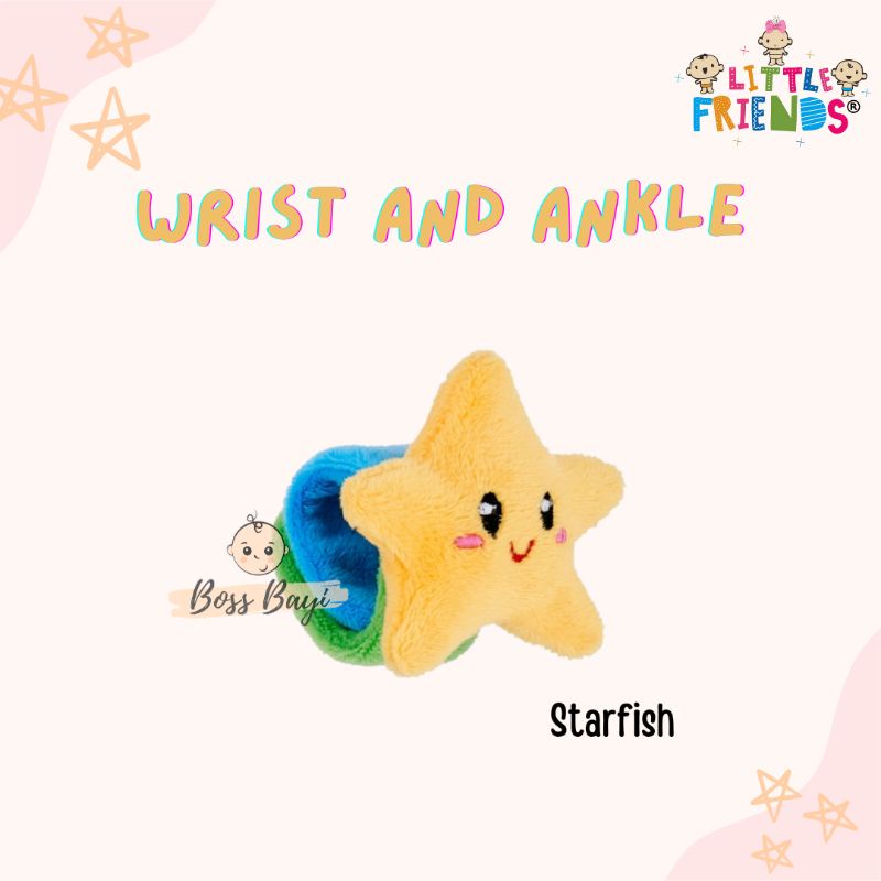 LITTLE FRIENDS Wrist and Ankle / Gelang Boneka Mainan Bayi Anak