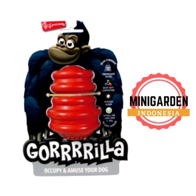 MAINAN GIGITAN KARET CLASSIC RUBBER pet toy gigitan anjing bentuk gorilla mainan interaktif