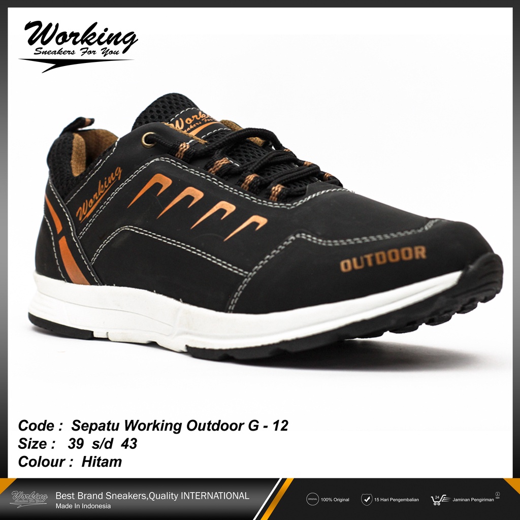 Working Sneakers For You Sepatu Kasual Sport G-12