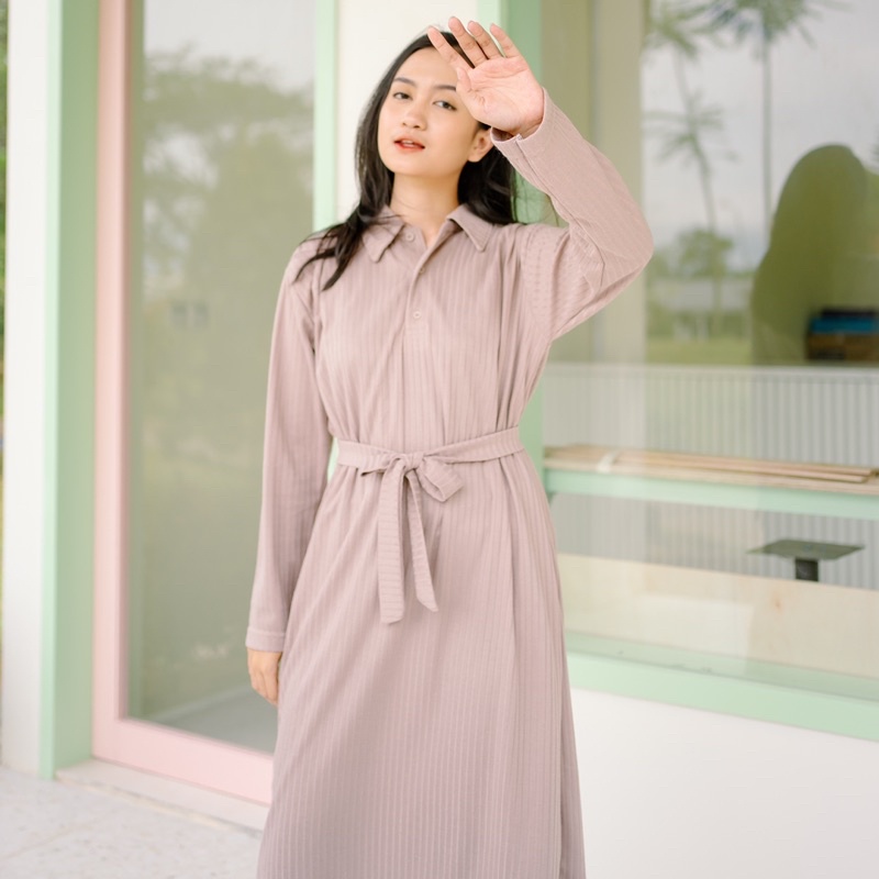 Annisa Dress Knit Dress Oversize Dress By VITAFA