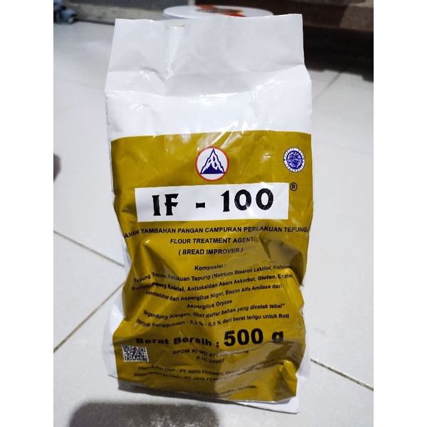 

IF-100 Ragi / Bread Improver / Pengembang Roti, donat, bapau 500gr