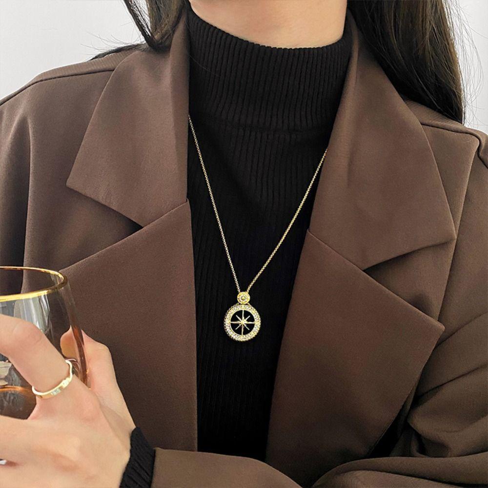 Mxbeauty Kalung Choker Liontin Bintang Gaya Korea Vintage Untuk Wanita