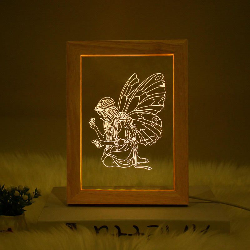 Led Frame A5 / Bingkai Led DIY Acrylic / Lampu Hias Acrylic