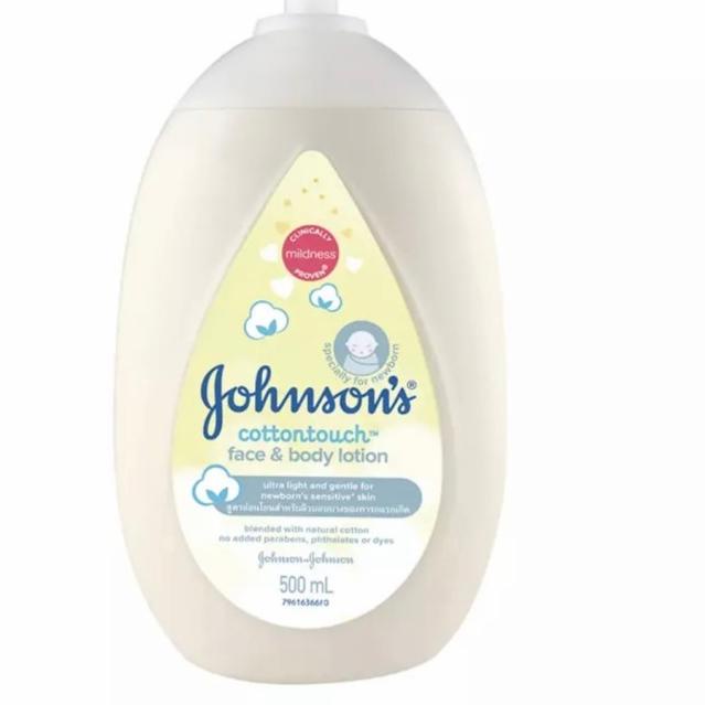 Johnson cotton touch lotion 500ml / Lotion Bayi Cotton Touch