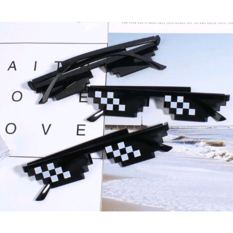 kacamata tiktok warna hitam