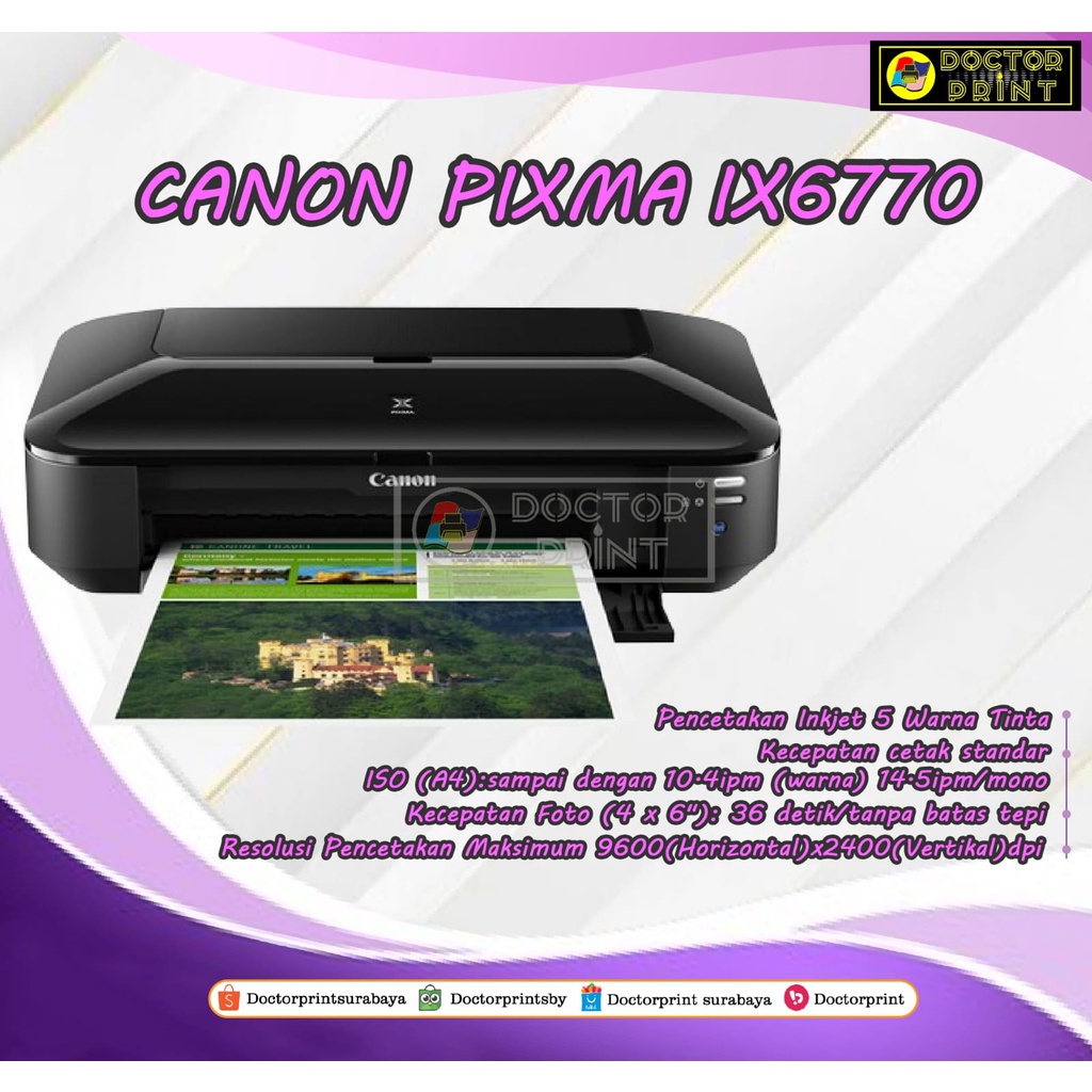 Printer Canon PIXMA iX6770 Printer A3