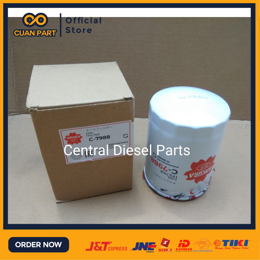 Filter Oli / Oil Filter Foton Taishan C-7988 C7988 Sakura