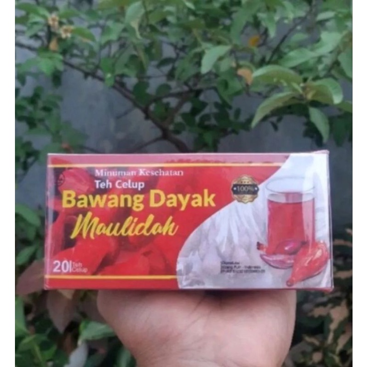 Teh Herbal Celup Bawang Dayak isi 20 Kantong