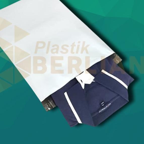 

Plastik Amplop Packaging Polymailer Polybag 35x45 isi 100 White