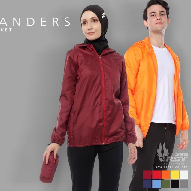 JAKET PARASUT JAKET THUNDER ANTI AIR PREMIUM - ARMY, S