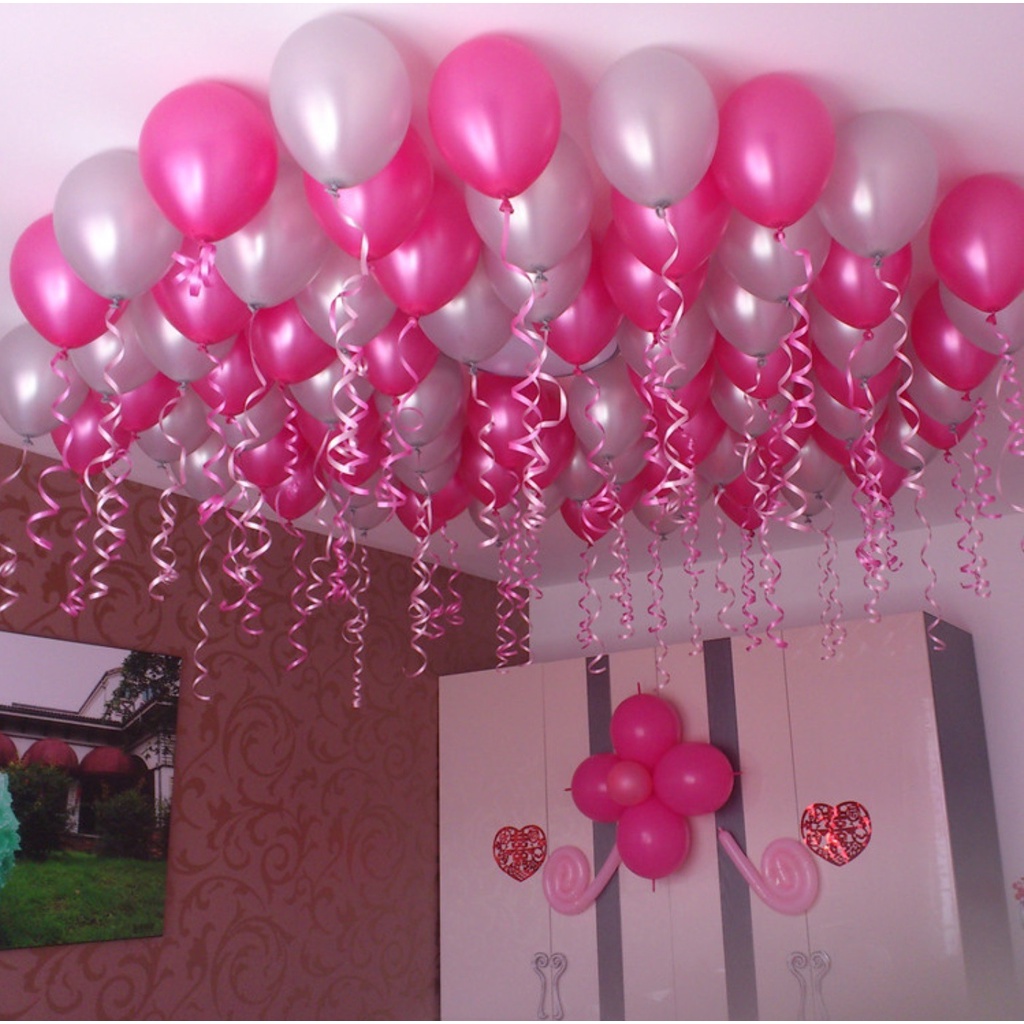 Pita Tali untuk Balon Bunga 220 meter Balloon Curly Ribbon Pesta Ulang Tahun Natal Dll