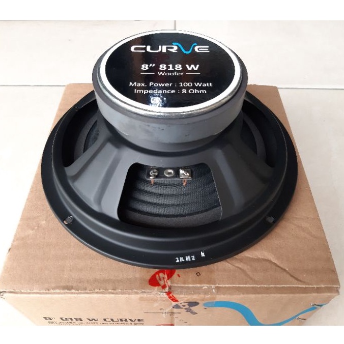 Speaker 8&quot; 8 inch CURVE 818 Woofer 100 Watr