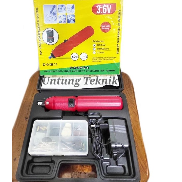 Mini drill / mini grinder / Gerinda Mini DC set 60 Pcs