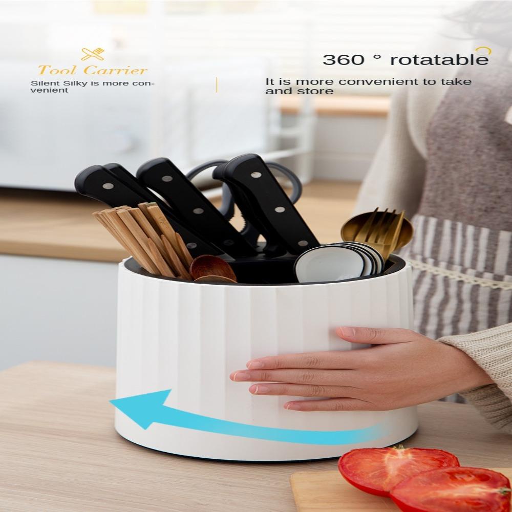 R-FLOWER Rotary Sumpit Rak Rumah Tangga 360derajat Dapur Gadget Peralatan Masak Rak Penyimpanan