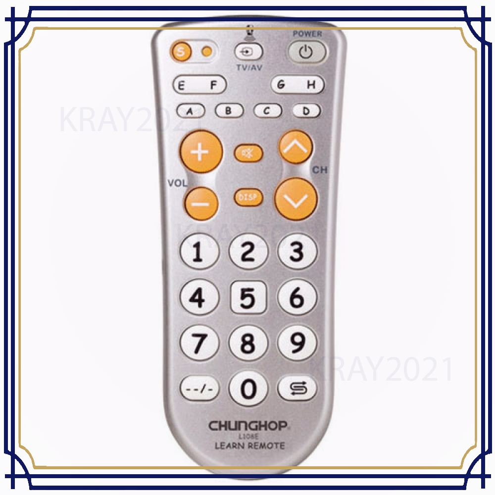 Universal Learning IR Remote 11 Keys TV598