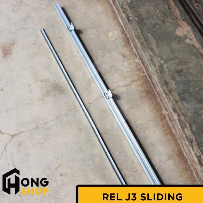 Pintu Geser/Sliding Hdf Woodone Pu Duco Finish Set (Rel+Handle+Kunci)