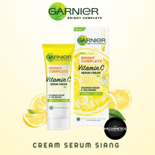 Garnier Light Complete Whitening Serum Cream SPF36 cream siang garnier 20 ml 50ml