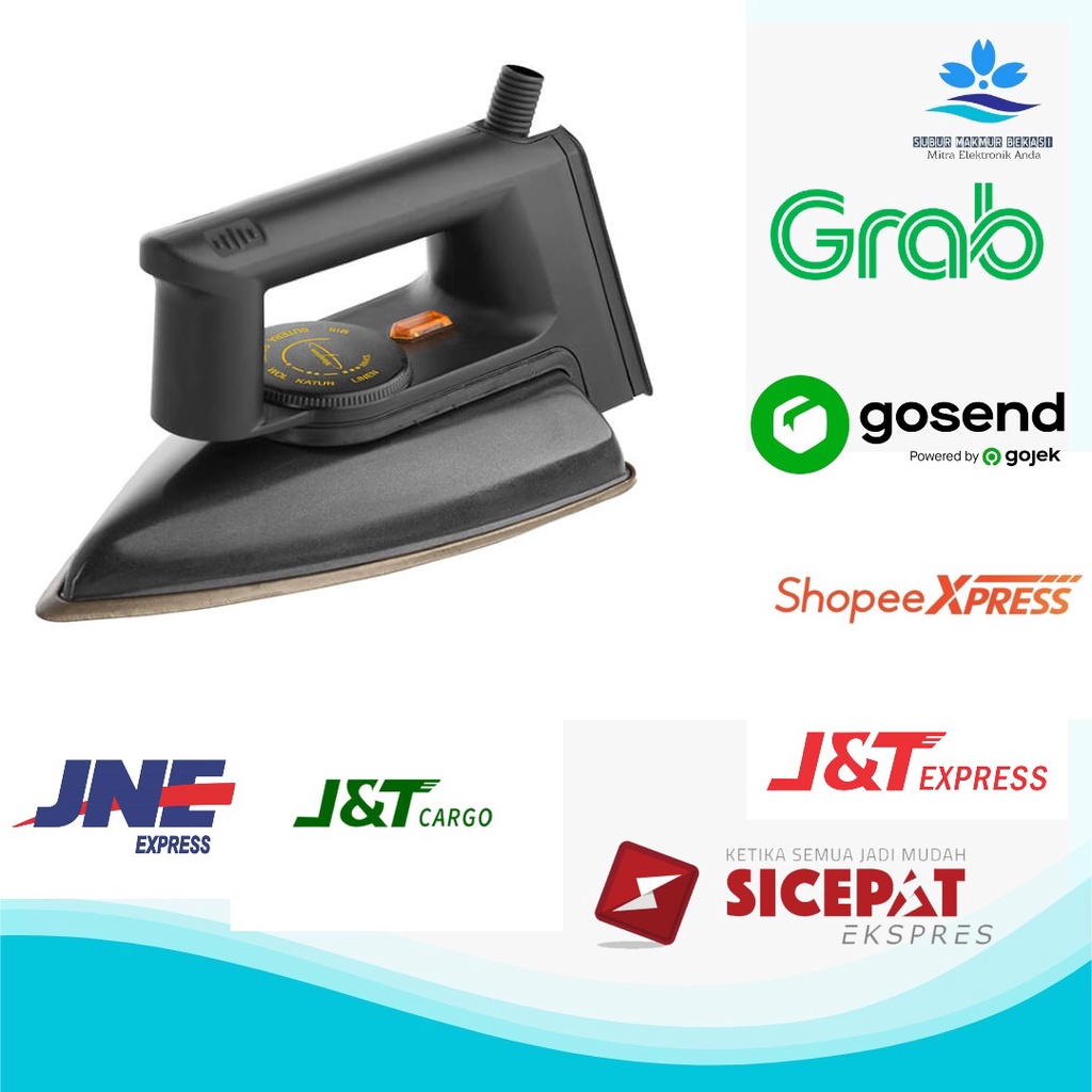 Setrika Listrik Maspion Exclusive EX-1010 Blackberry