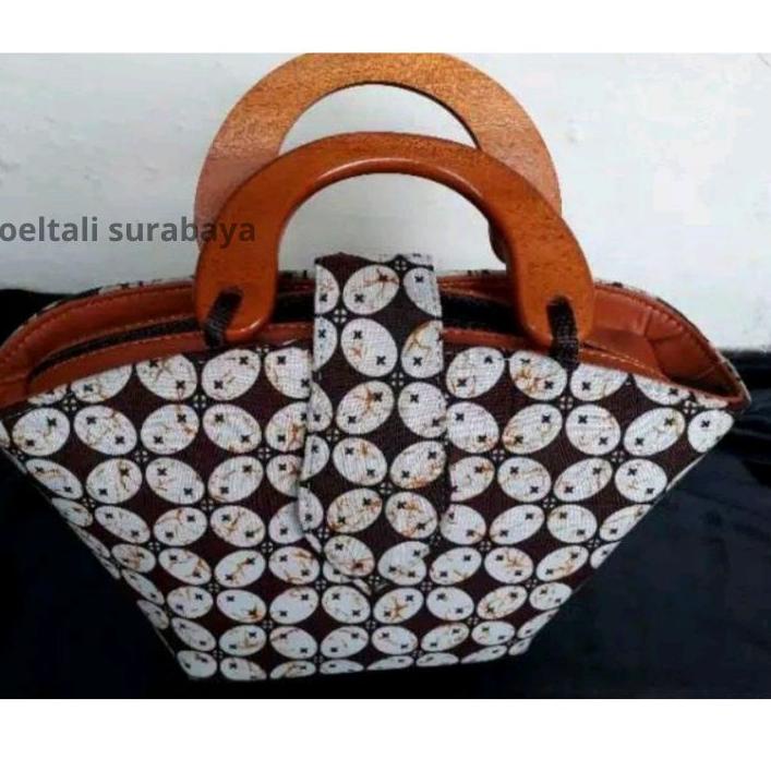 ⇻ 1 PASANG PEGANGAN TAS/HANDLE TAS KAYU/HANDLE TAS JINJING か