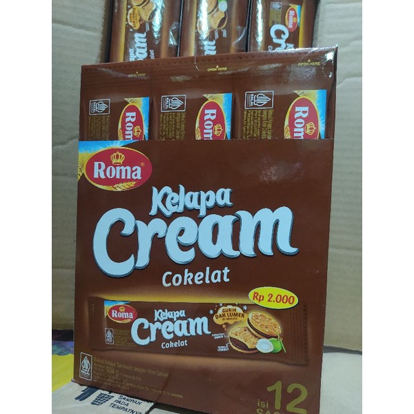 roma kelapa cream 1box