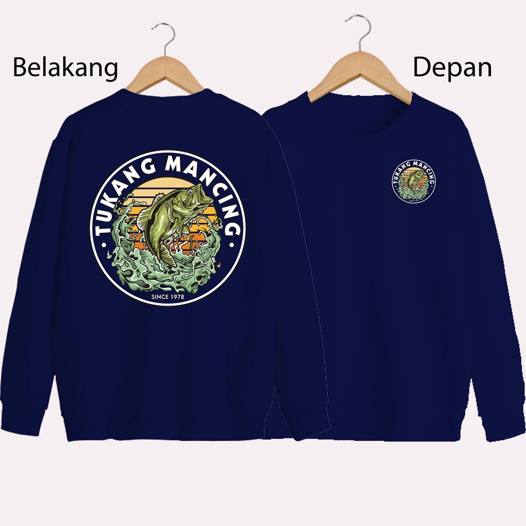 SWEATER UNISEX DB MANCING MANIA 02 PRIA DAN WANITA  SWEATER JUMBO