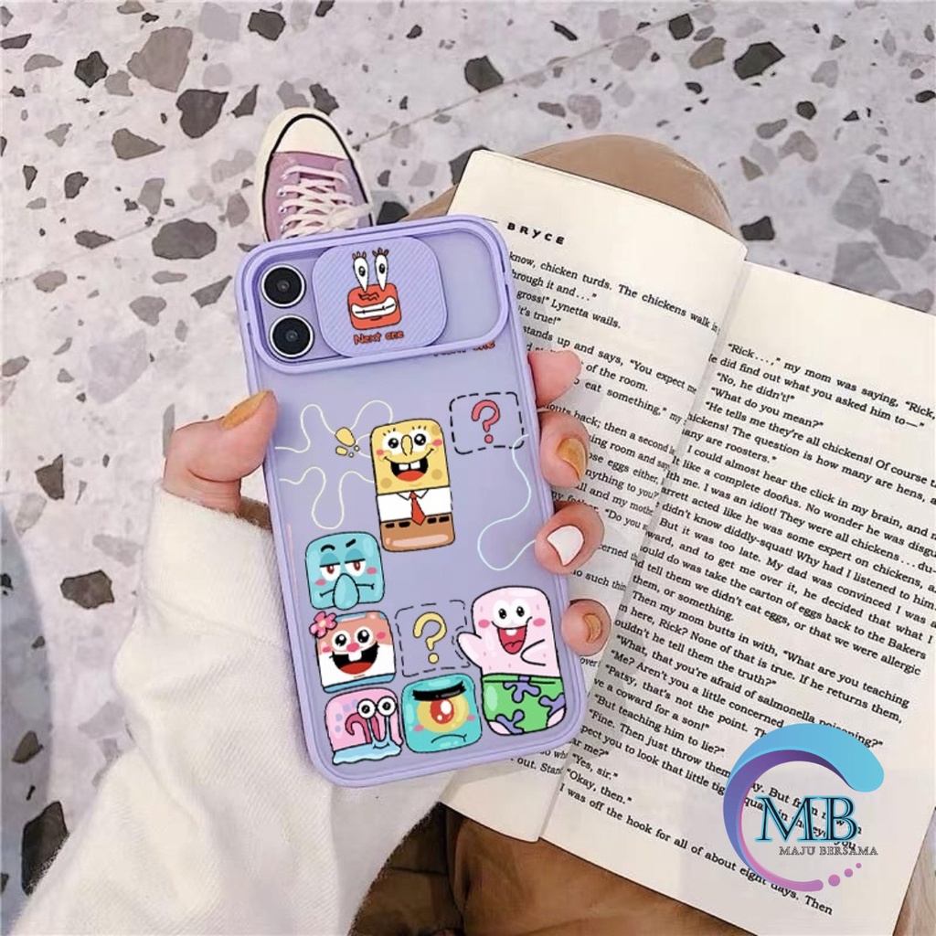 SS120 SOFTCASE SLIDE SPONGEBOB VIVO Y71 Y91 Y93 Y95 Y91C Y1S V5 V5S V5 LITE V9 V21 V21E Y53 V17 V19 S1 PRO MB4033