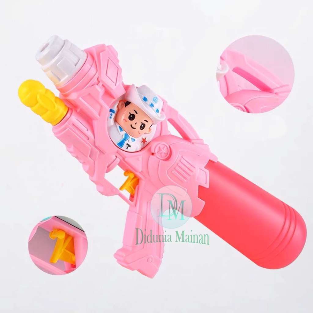 Mainan tembak tembakan water gun anak pistol air captain besar