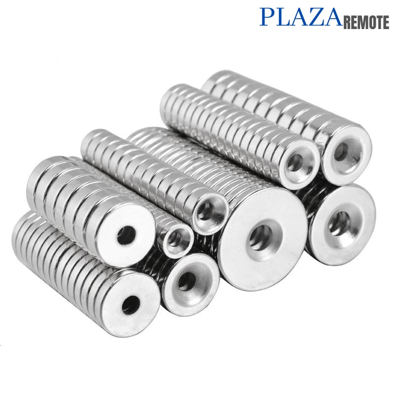 MAGNET NEODYMIUM SUPER KUAT N52 KOIN CINCIN RING BAUT 10 - 25MM
