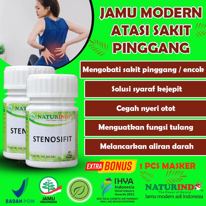 Jual Obat Herbal Jamu Sakit Pinggang Persendian Dan Saraf Kejepit Syaraf Kejepit Encok Nyeri