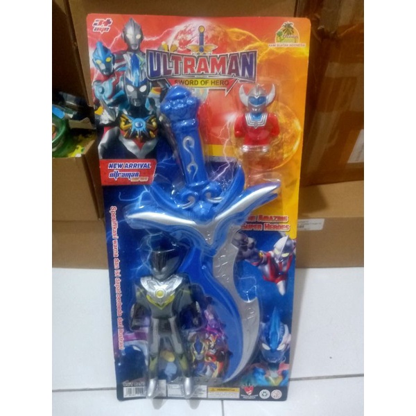 Mainan Pedang Hero + Robot Kecil  Lengkap