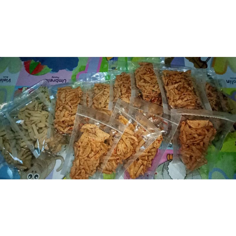 

Basreng Pedas daun Jeruk 60gr