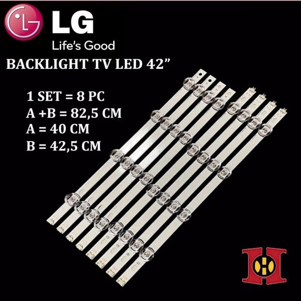 BACKLIGHT TV LED 42&quot; Inch Seri 42 LB530 LB550 LB561 LB563 Lampu 6V 6K